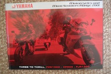 2001 yamaha full for sale  GLASGOW