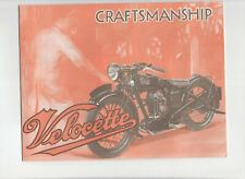 Velocette sales brochure for sale  OLDHAM