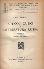Dostoevskij critici di usato  Italia