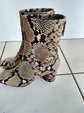 Bottines style python d'occasion  Le Grand-Lemps