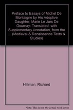 Preface essays michel for sale  USA