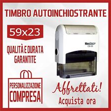 Timbro macchinetta autoinchios usato  Alcamo