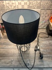 Black metal table for sale  MANCHESTER