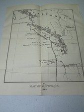 Vintage map sturgis for sale  Easton