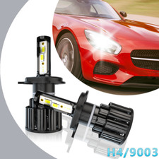 2x Kit de Lâmpadas de Farol LED H4 9003 HB2 5000LM Feixe Alto/Baixo 6000K Xenônio Branco comprar usado  Enviando para Brazil