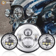 Chrome led headlight for sale  Hebron