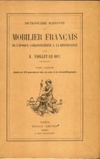 Dictionnaire raisonné mobilie d'occasion  Hennebont