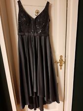 Abendkleid anthrazit vero gebraucht kaufen  Saarlouis