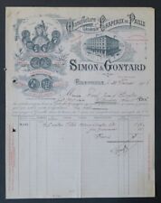 Facture 1906 chapeau d'occasion  Nantes-