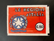 Bustina figurine regioni usato  Roma
