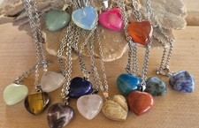 Cuore Pendente Pietre dure ciondolo donna uomo gioielli energetici portafortuna na sprzedaż  Wysyłka do Poland
