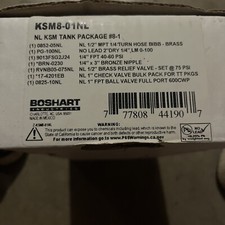 KSM8-01NL NL KSM PACOTE TANQUE #8-1 BOSHART INDUSTRIES comprar usado  Enviando para Brazil
