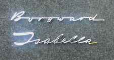 Schriftzug borgward der gebraucht kaufen  Iserlohn