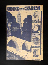 Partition ancienne chanson d'occasion  Mimizan