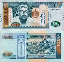 Mongolia 1000 tugrik usato  Anzio