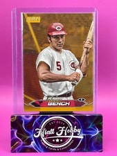 2024 Topps Stadium Club - Johnny Bench #75 - Folha de ouro SP comprar usado  Enviando para Brazil