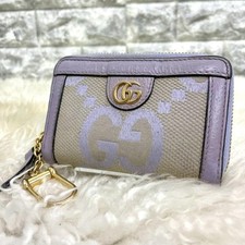 Chaveiro roxo estojo moeda GUCCI Jumbo GG, usado comprar usado  Enviando para Brazil