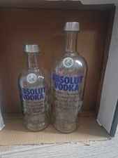 Empty absolut vodka for sale  DEREHAM