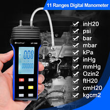Manômetro digital de porta dupla medidor de pressão de ar HVAC testador de pressão de gás EUA, usado comprar usado  Enviando para Brazil