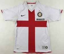 Camiseta Inter de Milão 2007/08 2008 Nike Pirelli centenário distância cruz vermelha P comprar usado  Enviando para Brazil