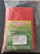 Lightweight emergency survival for sale  WISBECH
