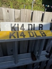 Private plate k14 for sale  CLYDEBANK