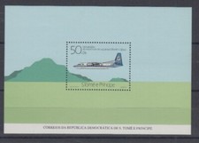 Aeronave São Tomé E Príncipe bloco 163 (MNH comprar usado  Enviando para Brazil