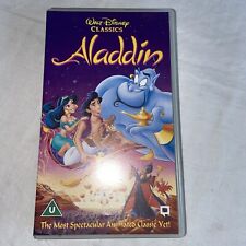 aladdin vhs for sale  STOWMARKET