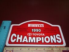 Pirelli 1990 toyota for sale  CHESHAM