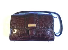 Borsa vintage pitonata usato  Lodine