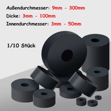 M3 bis M50 Gummischeiben - Unterlegscheibe Gummiunterlegscheiben Abstandshalter, usado comprar usado  Enviando para Brazil