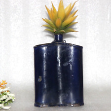 Botella De Agua De Esmalte Madras Azul Cobalto Vintage 13477 comprar usado Botella De Agua De Esmalte Madras Azul Cobalto Vintage 13477 comprar usado  Enviando para Brazil