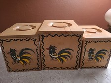 Vintage rooster wood for sale  Barberton