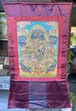 Thangka tibétain roue d'occasion  Labenne