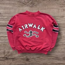 Moletom vintage anos 90 “Airwalk” homem corrida grande logotipo skatista EUA, usado comprar usado  Enviando para Brazil