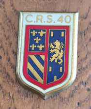 Insigne police crs d'occasion  Saint-Pierre-d'Oléron