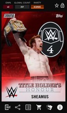 Sheamus - Red Iconic Title Holder’s Honour - Topps Slam WWE Stadium Club 25 comprar usado Sheamus - Red Iconic Title Holder’s Honour - Topps Slam WWE Stadium Club 25 comprar usado  Enviando para Brazil