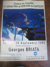 Affiche exposition georges d'occasion  Marseille I