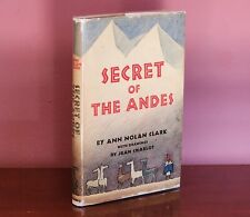 1952 FIRST EDITION SECRET OF THE ANDES BY ANN NOLAN CLARK, UNCLIPPED DUST JACKET, usado comprar usado  Enviando para Brazil