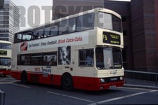 35mm Slide Merseyside Scania N113DRB Alexander S10 J810HMC 1996 Original, usado comprar usado  Enviando para Brazil