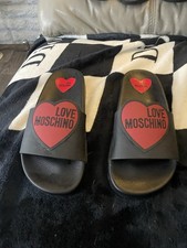 Moschino love sliders for sale  WALTHAM ABBEY