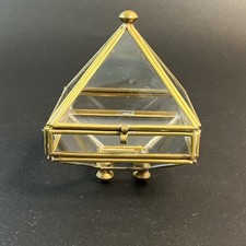 Vtg glass brass for sale  Lake Stevens