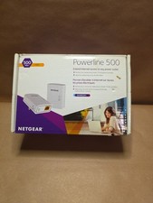 Netgear Powerline 500 1 Porta Starter Kit XAVB5201 NOVO Caixa Aberta! comprar usado  Enviando para Brazil
