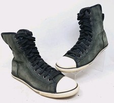 Usado, Tênis Converse CT All Star Slim Hi couro preto feminino 10,5 masculino 8,5 comprar usado  Enviando para Brazil