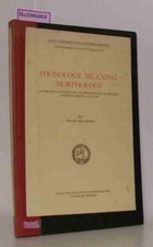 Phonology meaning morphology gebraucht kaufen  Herzfelde