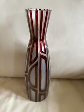 Vase glas rubinrot gebraucht kaufen  Bonn