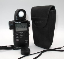 *ÓTIMO* SEKONIC L-508 ZOOM MASTER MEDIDOR DE LUZ EXTERNA COM ESTOJO-ÓTIMO ESTADO. comprar usado  Enviando para Brazil