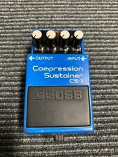 Pedal de efeitos de guitarra Boss CS-3 PSA compressão sustentador em funcionamento comprar usado  Enviando para Brazil