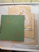 Vintage green scrapbook for sale  Rockwall