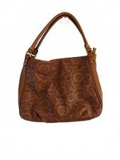 Bolsa de ombro Merona conhaque marrom gravada FLORAL estilo BOHO nova sem etiquetas Lg 11x14 comprar usado Bolsa de ombro Merona conhaque marrom gravada FLORAL estilo BOHO nova sem etiquetas Lg 11x14 comprar usado  Enviando para Brazil